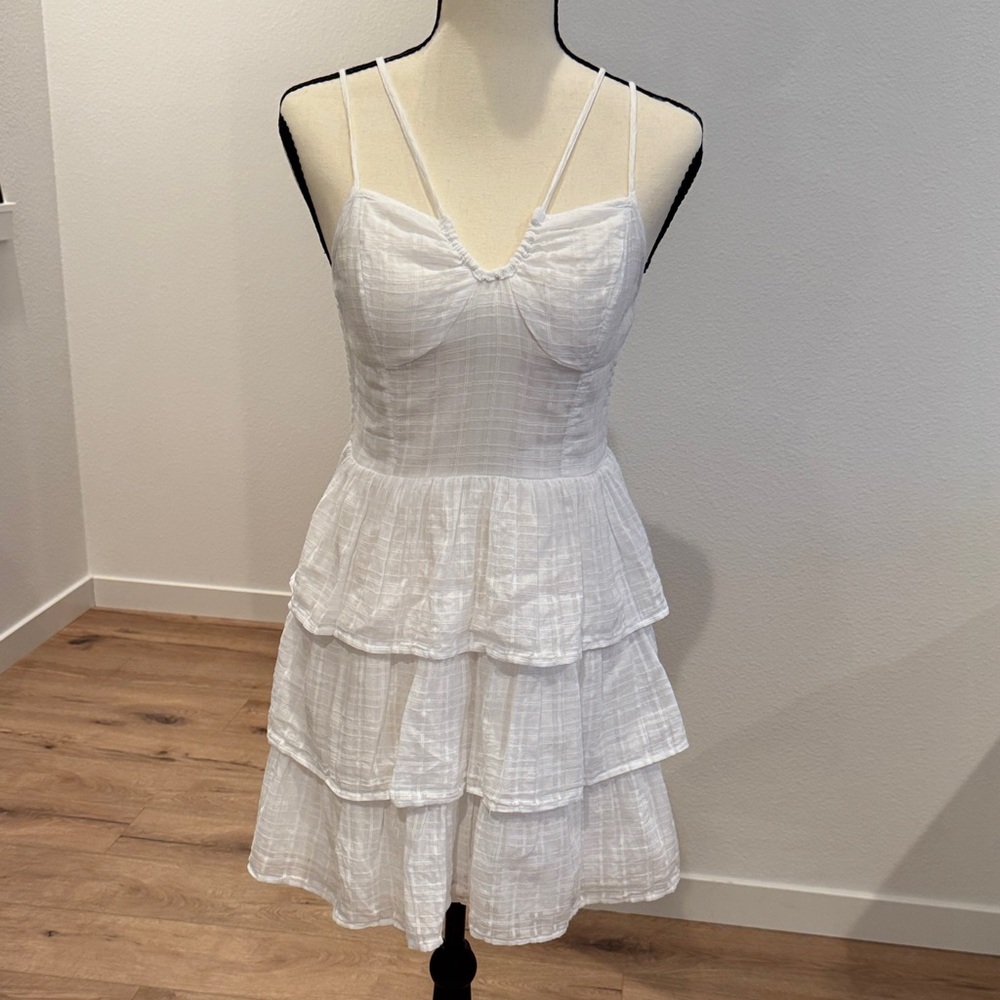 American Eagle white 100% cotton dress - Picture 3 of 11